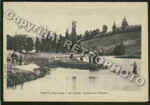 Ville de TENCE Carte postale ancienne