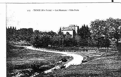 Ville de TENCE Carte postale ancienne