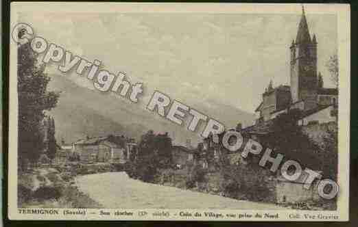 Ville de TERMIGNON Carte postale ancienne