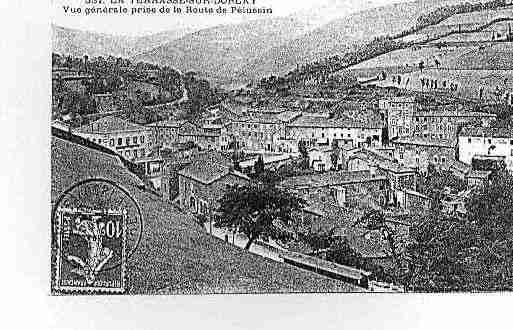 Ville de TERRASSESURDORLAY(LA) Carte postale ancienne
