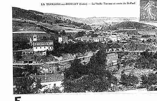 Ville de TERRASSESURDORLAY(LA) Carte postale ancienne Ville de TERRASSESURDORLAY(LA) Carte postale ancienne