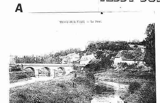 Ville de TESSYSURVIRE Carte postale ancienne
