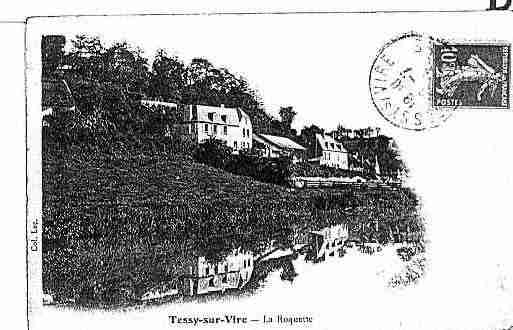 Ville de TESSYSURVIRE Carte postale ancienne