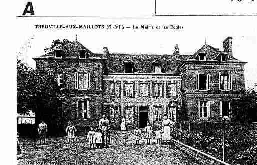 Ville de THEUVILLEAUXMAILLOTS Carte postale ancienne