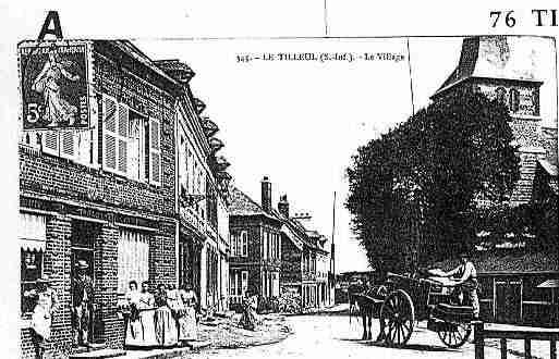 Ville de TILLEUL(LE) Carte postale ancienne