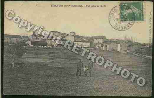 Ville de TIRANGES Carte postale ancienne