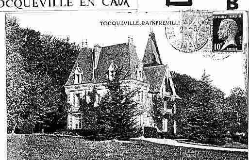 Ville de TOCQUEVILLEENCAUX Carte postale ancienne