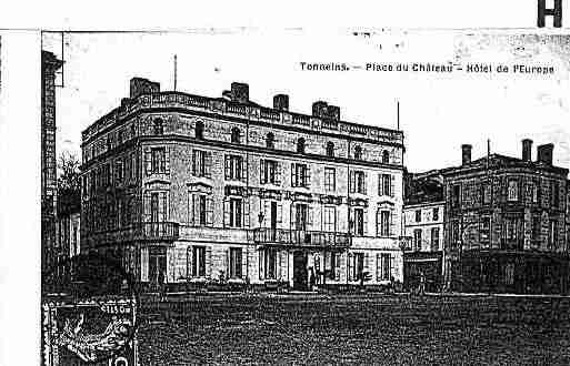 Ville de TONNEINS Carte postale ancienne