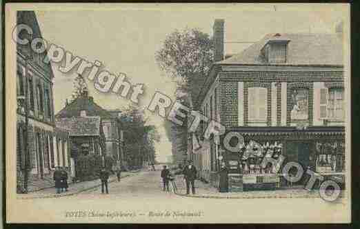 Ville de TOTES Carte postale ancienne Ville de TOTES Carte postale ancienne