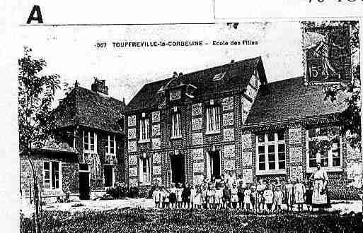 Ville de TOUFFREVILLELACORBELINE Carte postale ancienne