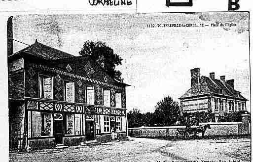 Ville de TOUFFREVILLELACORBELINE Carte postale ancienne