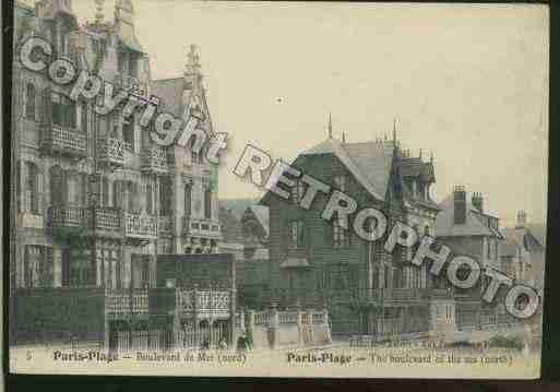 Ville de TOUQUETPARISPLAGE(LE) Carte postale ancienne Ville de TOUQUETPARISPLAGE(LE) Carte postale ancienne