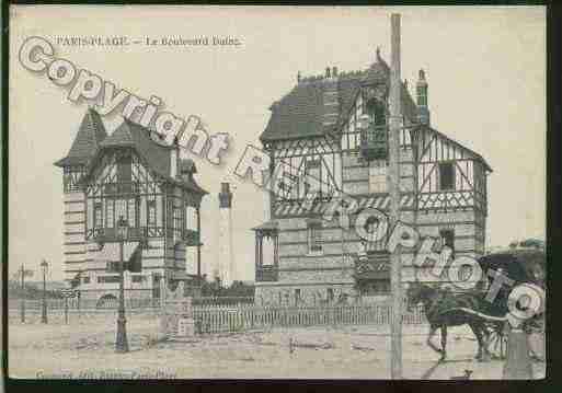 Ville de TOUQUETPARISPLAGE(LE) Carte postale ancienne Ville de TOUQUETPARISPLAGE(LE) Carte postale ancienne
