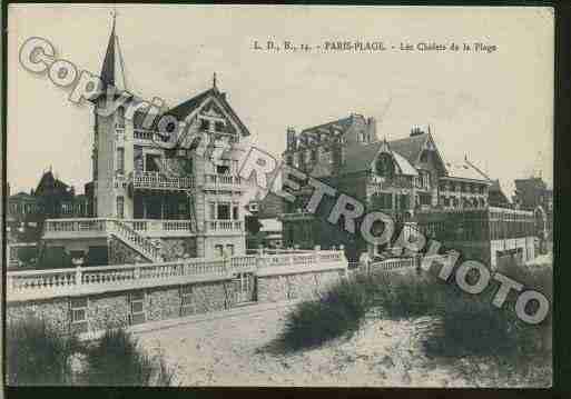 Ville de TOUQUETPARISPLAGE(LE) Carte postale ancienne