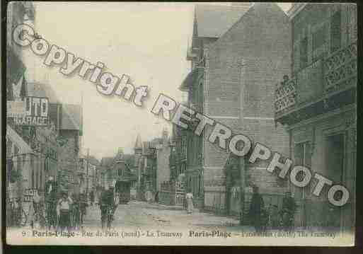 Ville de TOUQUETPARISPLAGE(LE) Carte postale ancienne