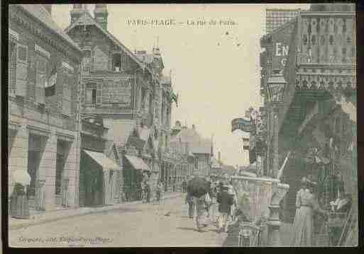 Ville de TOUQUETPARISPLAGE(LE) Carte postale ancienne