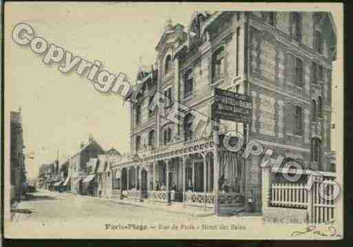 Ville de TOUQUETPARISPLAGE(LE) Carte postale ancienne