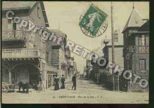 Ville de TOUQUETPARISPLAGE(LE) Carte postale ancienne