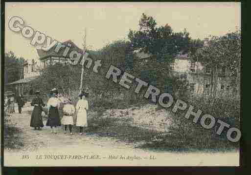 Ville de TOUQUETPARISPLAGE(LE) Carte postale ancienne