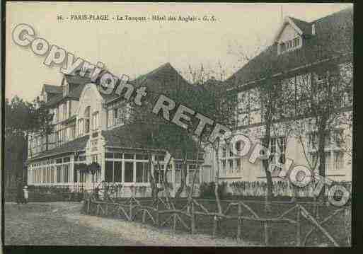 Ville de TOUQUETPARISPLAGE(LE) Carte postale ancienne
