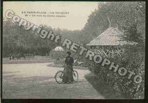 Ville de TOUQUETPARISPLAGE(LE) Carte postale ancienne