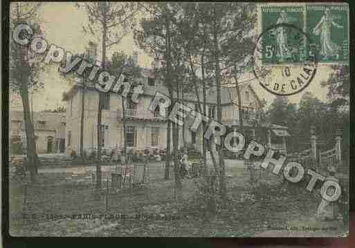 Ville de TOUQUETPARISPLAGE(LE) Carte postale ancienne