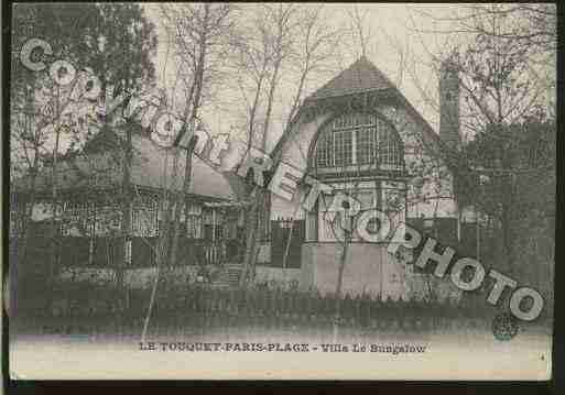 Ville de TOUQUETPARISPLAGE(LE) Carte postale ancienne