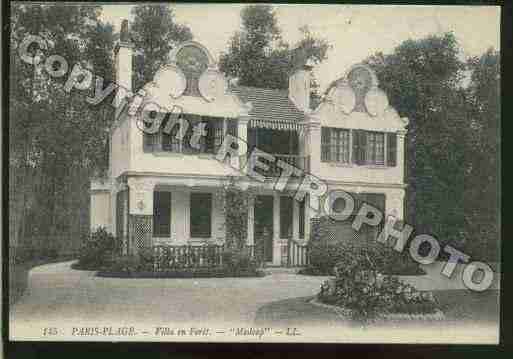 Ville de TOUQUETPARISPLAGE(LE) Carte postale ancienne