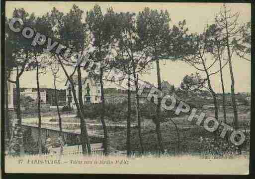 Ville de TOUQUETPARISPLAGE(LE) Carte postale ancienne