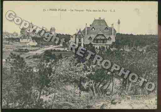 Ville de TOUQUETPARISPLAGE(LE) Carte postale ancienne