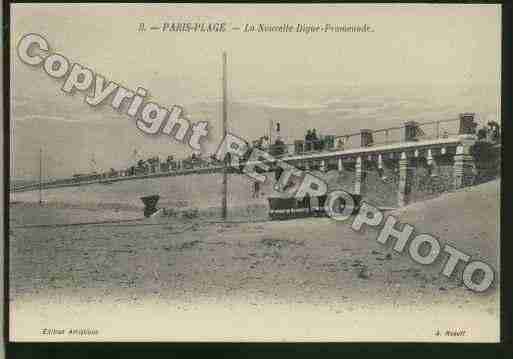 Ville de TOUQUETPARISPLAGE(LE) Carte postale ancienne