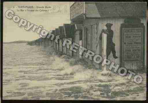 Ville de TOUQUETPARISPLAGE(LE) Carte postale ancienne