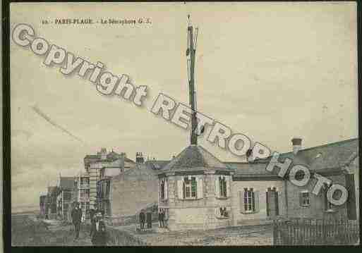 Ville de TOUQUETPARISPLAGE(LE) Carte postale ancienne