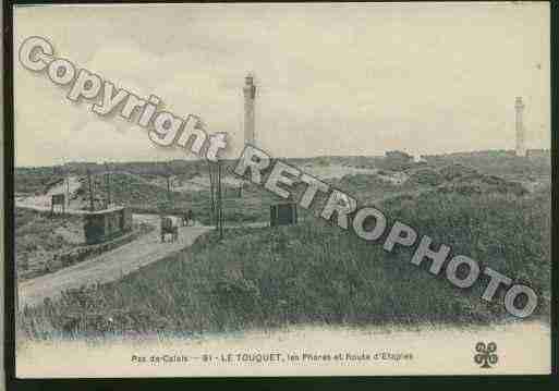 Ville de TOUQUETPARISPLAGE(LE) Carte postale ancienne