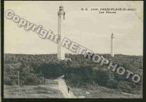 Ville de TOUQUETPARISPLAGE(LE) Carte postale ancienne