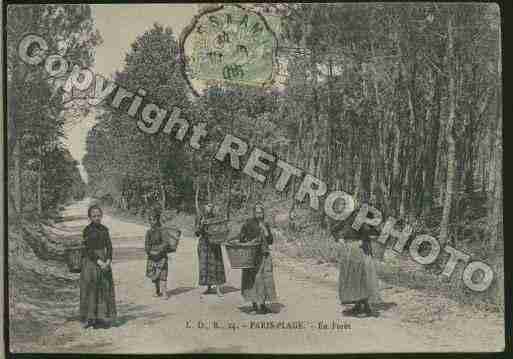 Ville de TOUQUETPARISPLAGE(LE) Carte postale ancienne
