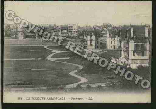 Ville de TOUQUETPARISPLAGE(LE) Carte postale ancienne