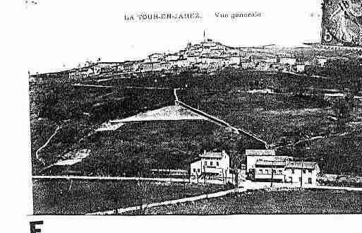 Ville de TOURENJAREZ(LA) Carte postale ancienne