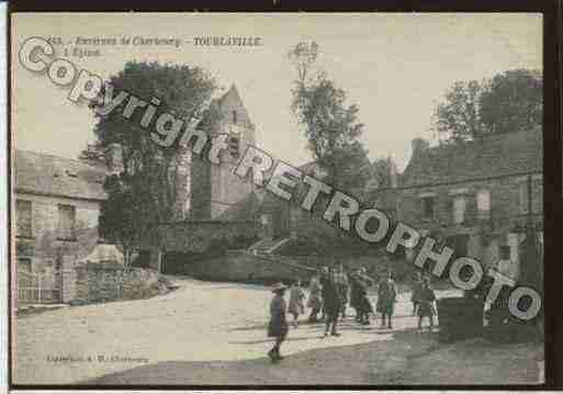 Ville de TOURLAVILLE Carte postale ancienne