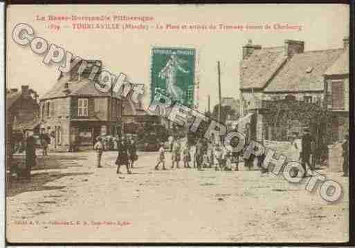 Ville de TOURLAVILLE Carte postale ancienne