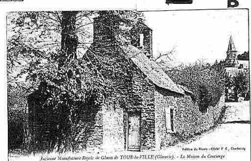 Ville de TOURLAVILLE Carte postale ancienne