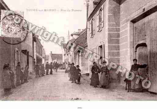 Ville de TOURSSURMARNE Carte postale ancienne