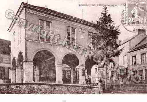 Ville de TOURSSURMARNE Carte postale ancienne