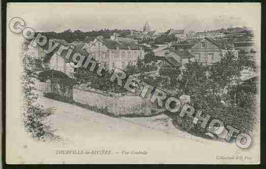 Ville de TOURVILLELARIVIERE Carte postale ancienne