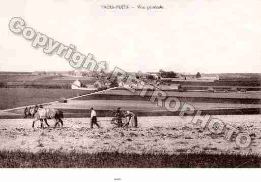 Ville de TROISPUITS Carte postale ancienne