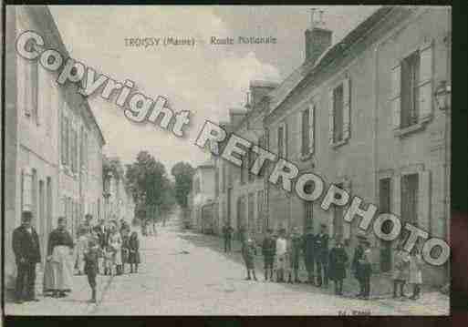 Ville de TROISSY Carte postale ancienne