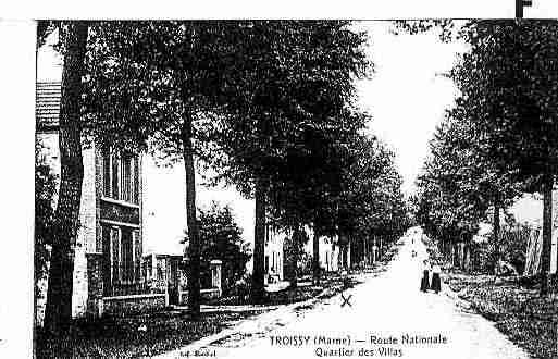 Ville de TROISSY Carte postale ancienne