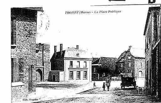 Ville de TROISSY Carte postale ancienne