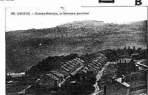 Ville de UNIEUX Carte postale ancienne