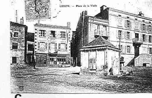 Ville de USSONENFOREZ Carte postale ancienne